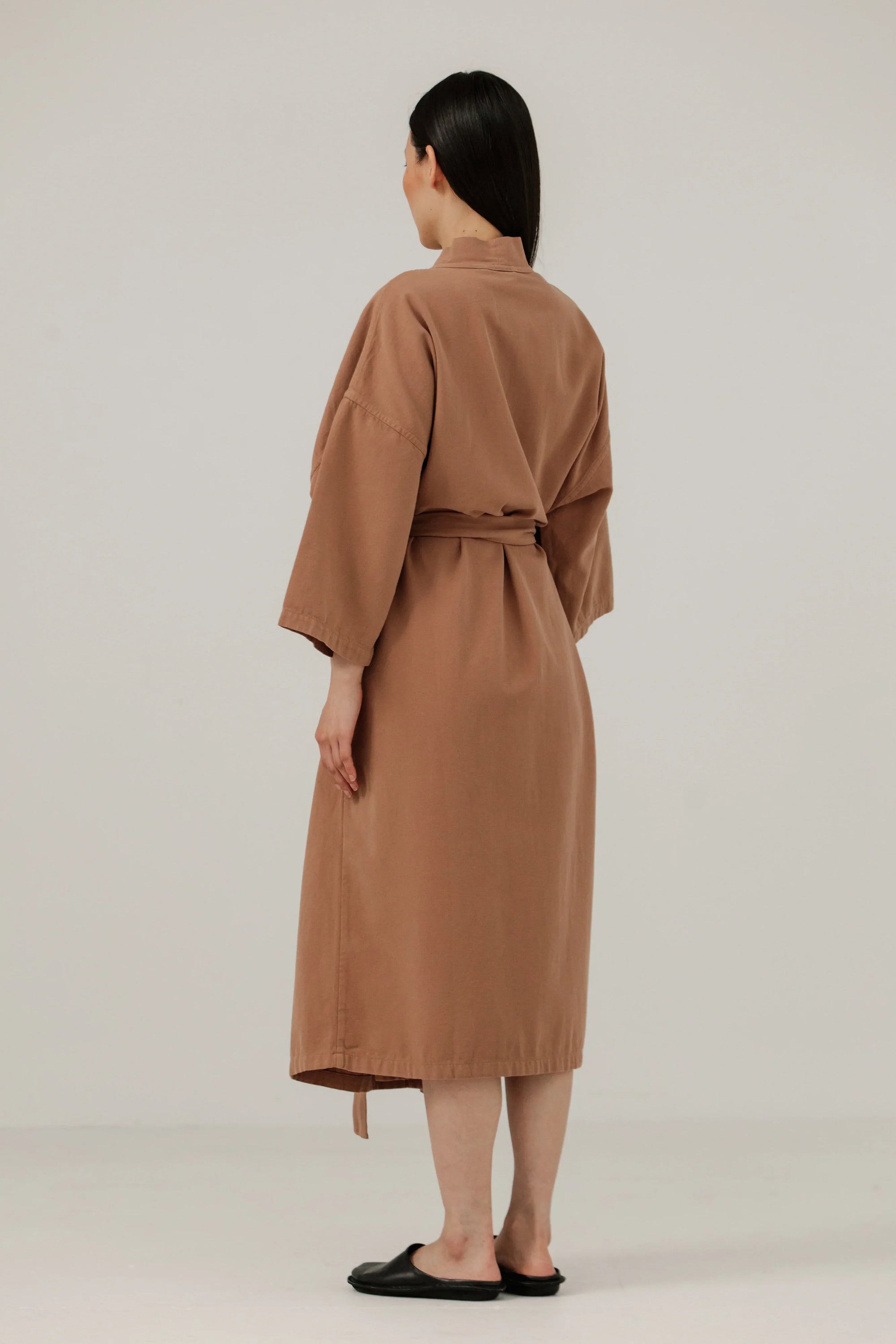 Baja House Robe in Umber