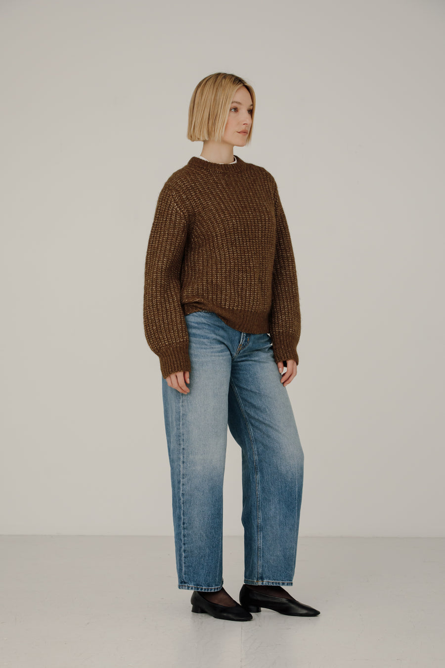 Cora Crew Neck in Sap
