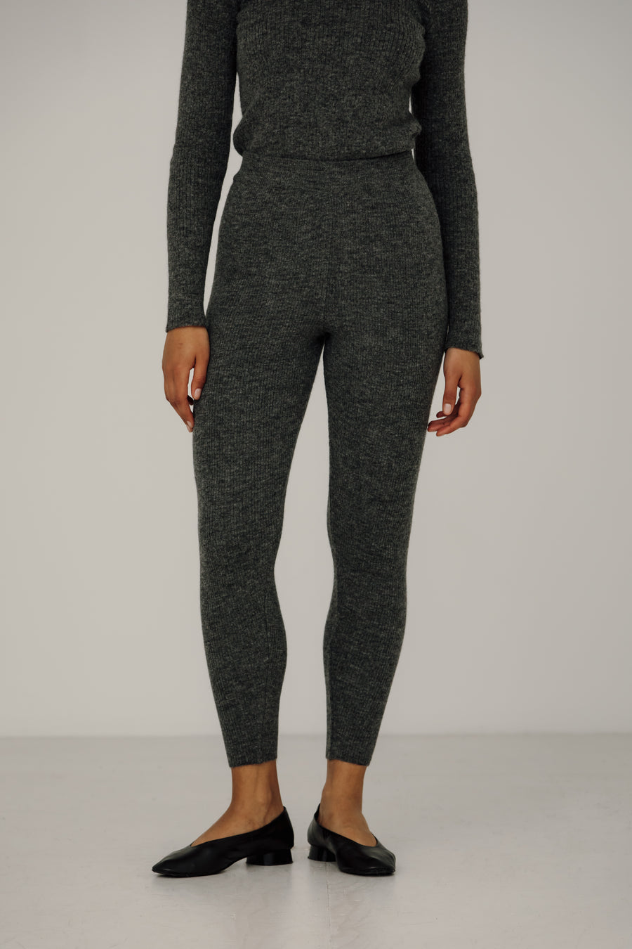 Core Rib Tights in Ash