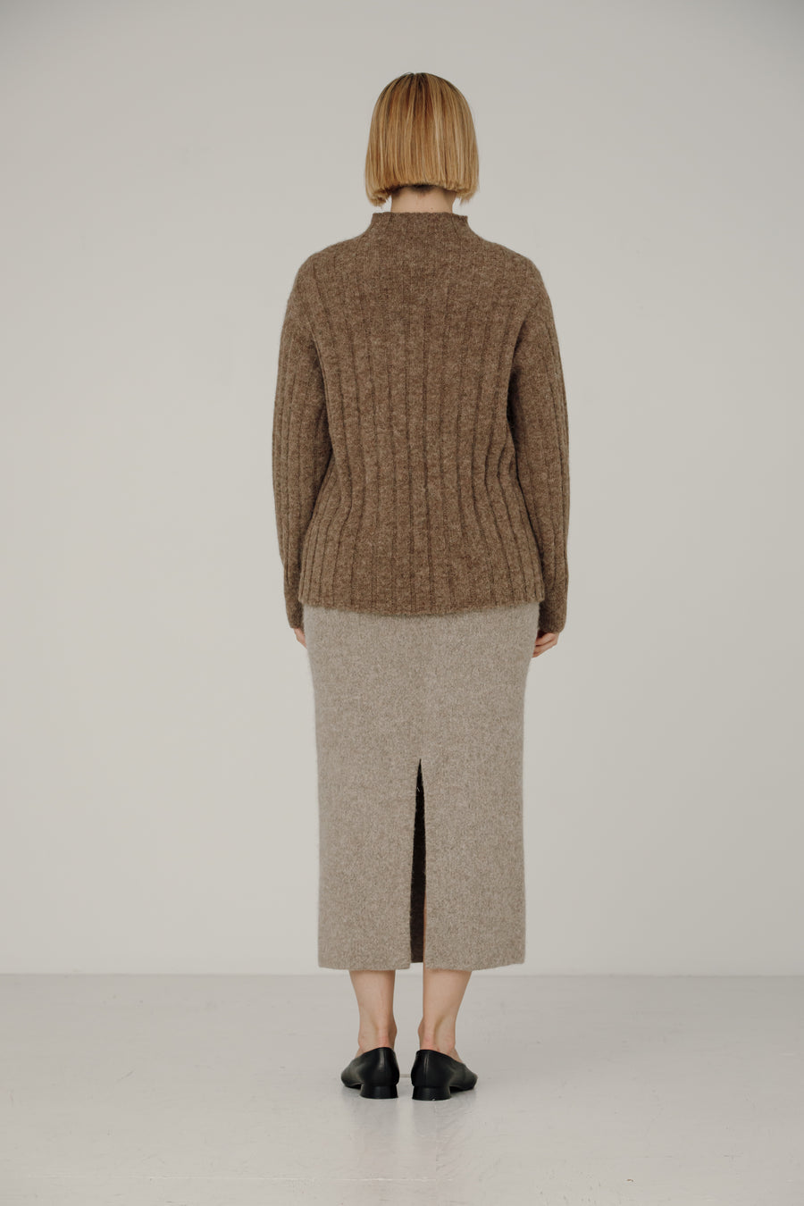 Demi Mock Neck in Rye