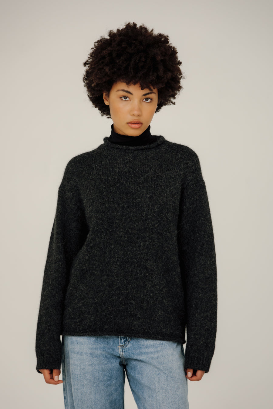 Linden Pullover in Basalt