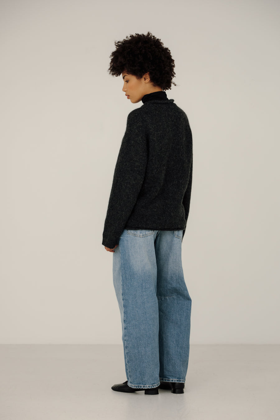 Linden Pullover in Basalt