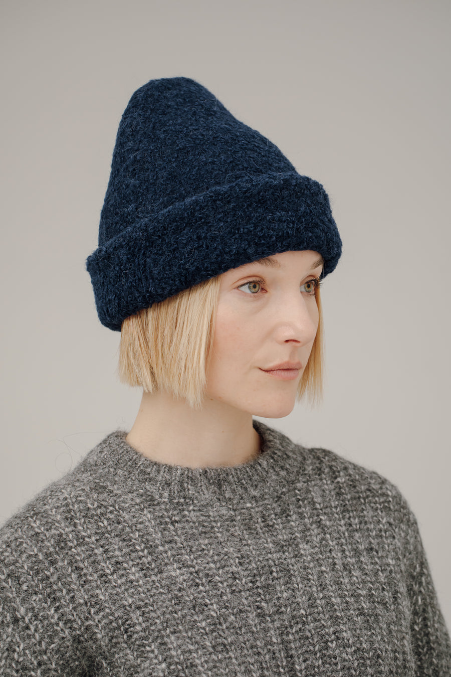 Remi Beanie in Navy