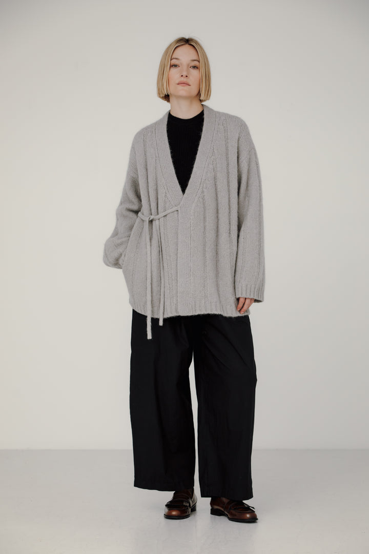 Bare Knitwear Roan Wrap Cardigan