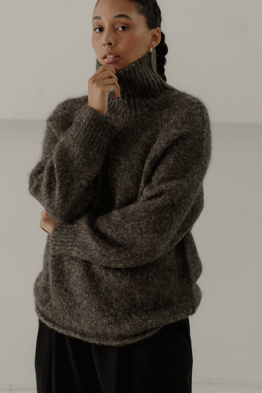 Stanley Pullover in Earth – Bare Knitwear