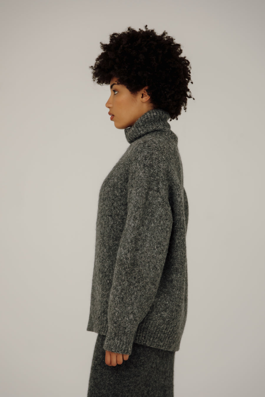 Uma Rollneck in Granite