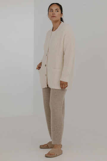 Harbour Cardi in Ivory