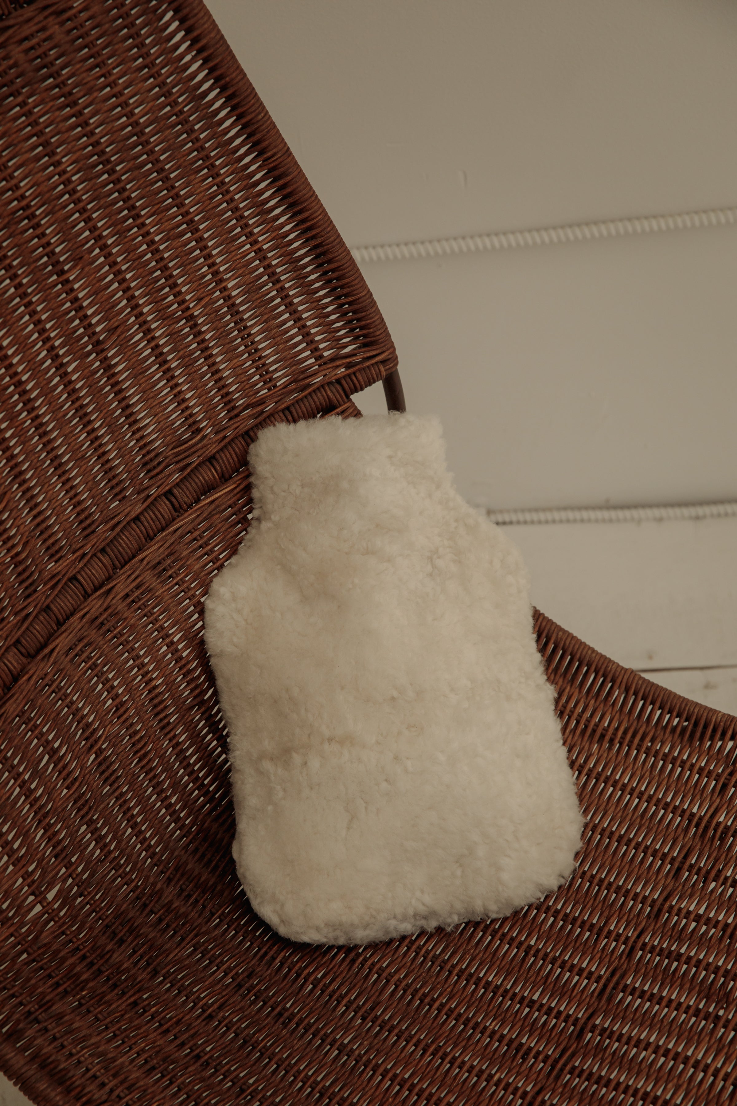 Sheepskin Hot Water Bottle Cover Bare Knitwear